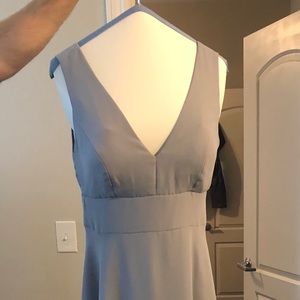 Gray bridesmaid dress. Worn once